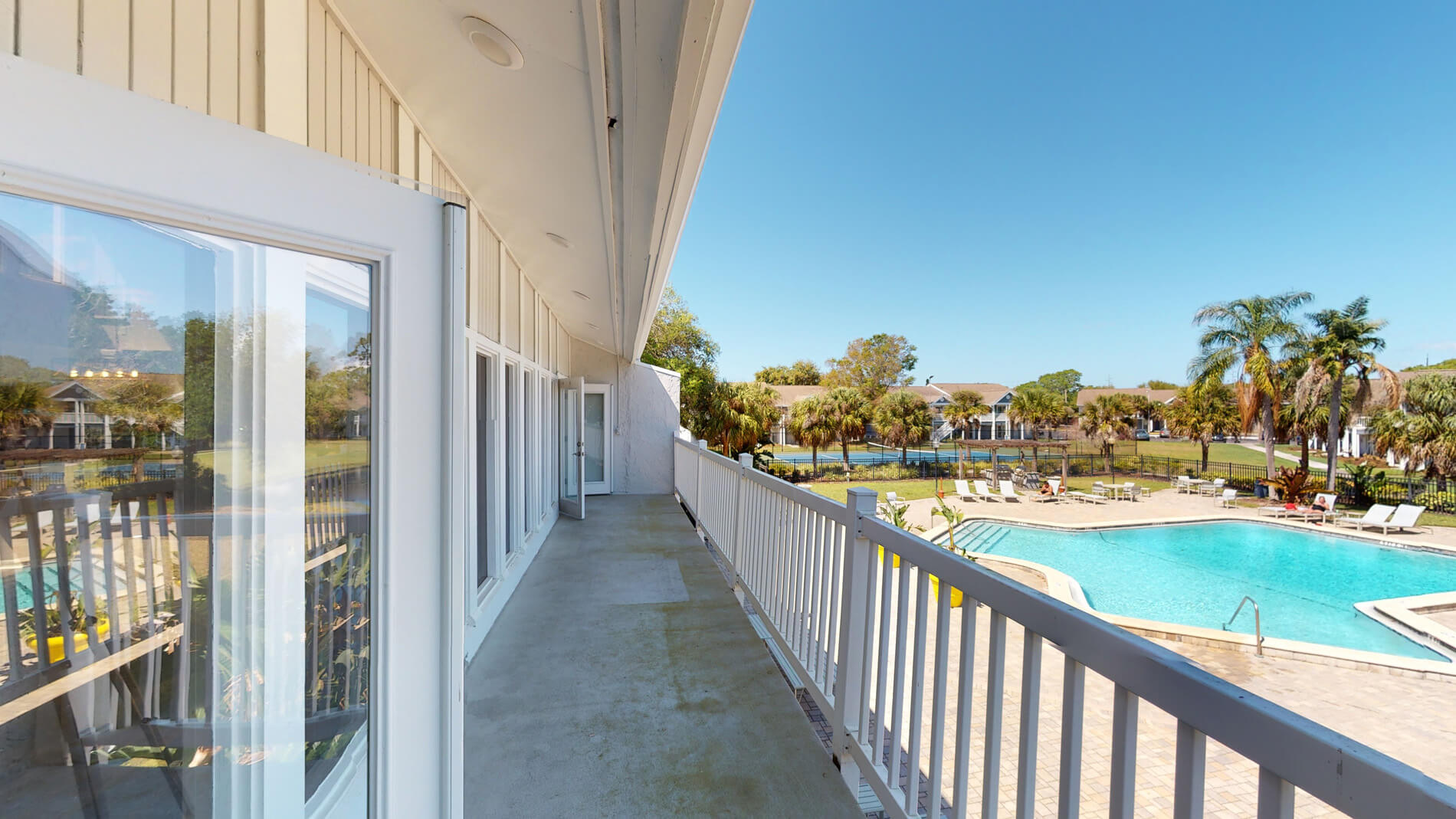 The Breyley apartment balcony