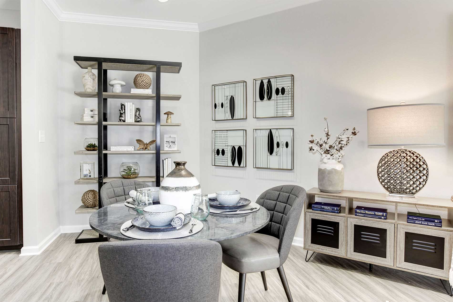 The Enclave at Potomac Club apartment dining room