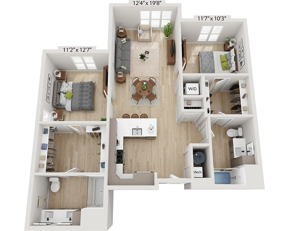 Two Bedroom B2C