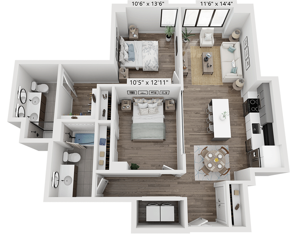 Two Bedroom B2L