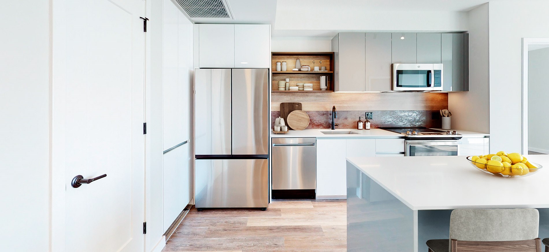 The MO staged kitchen