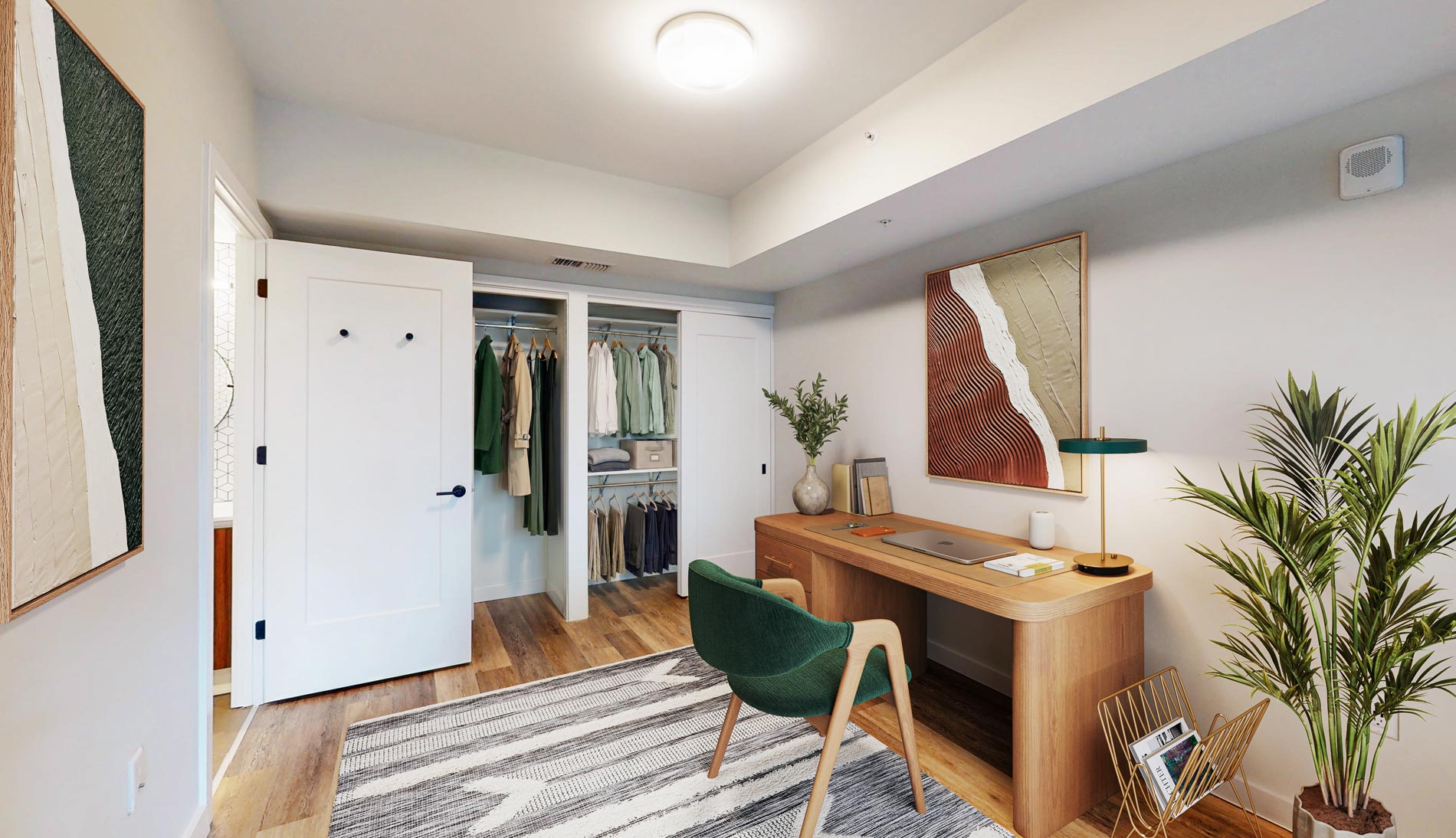 The Mo staged office
