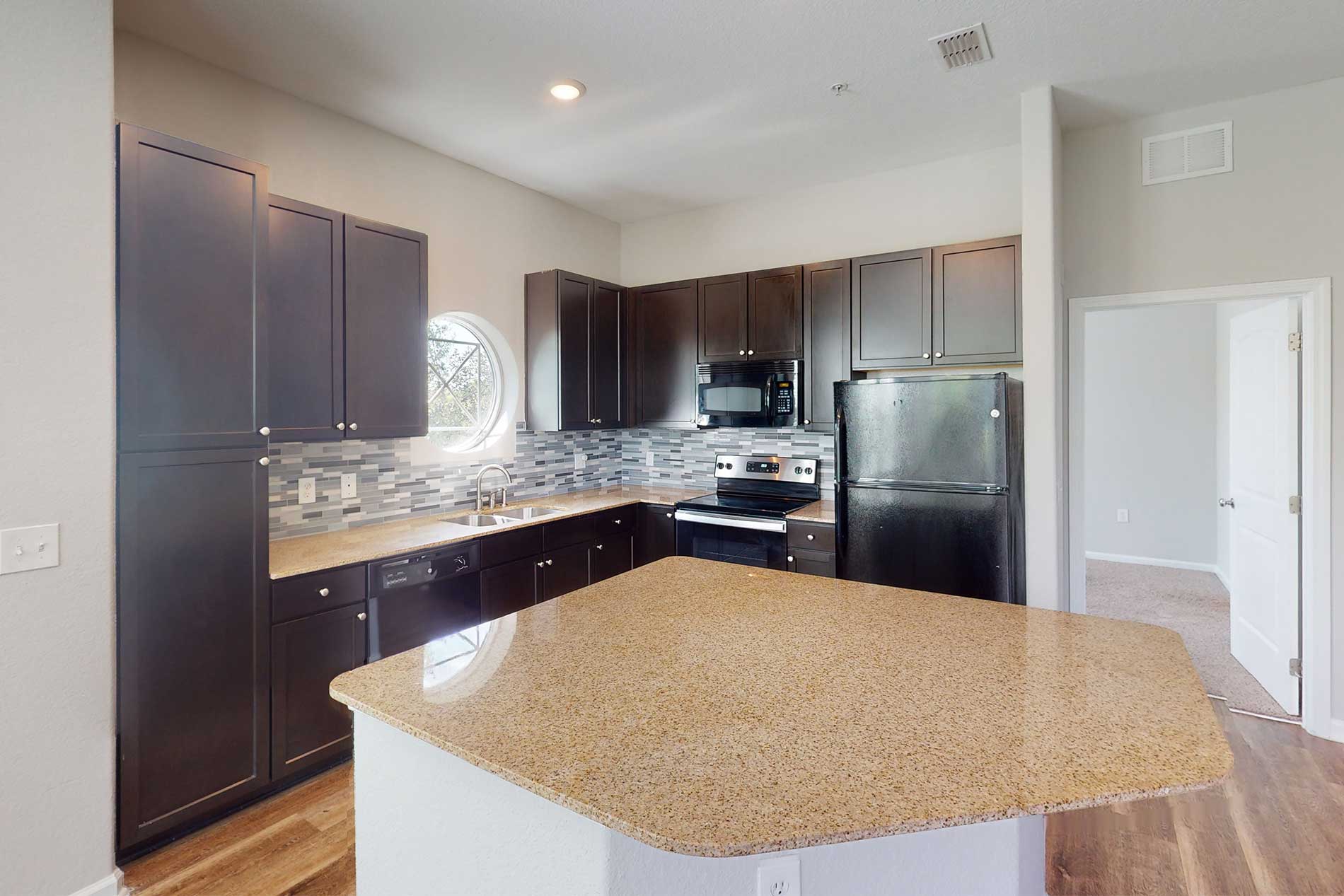 The Preserve at Gateway apartment kitchen