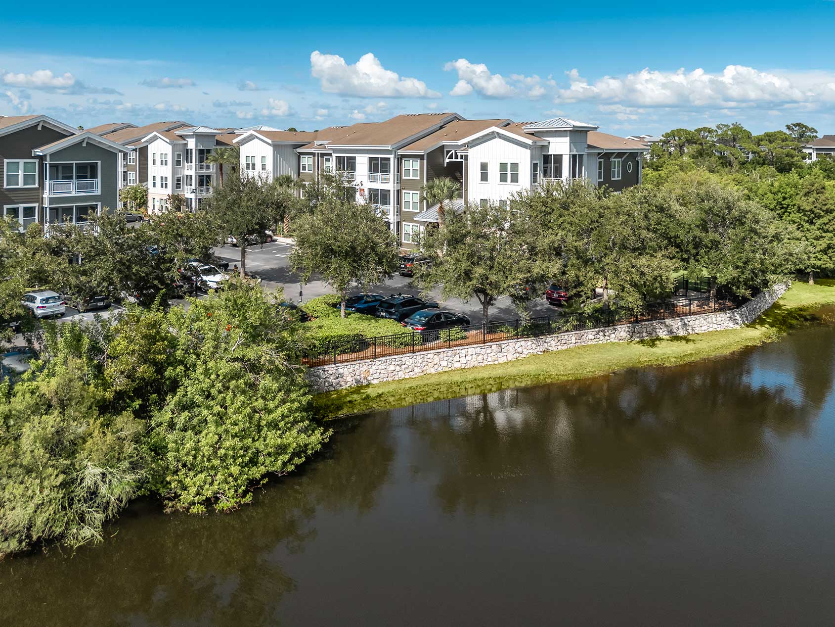 Preserve at Gateway aerial view preserve and building exterior