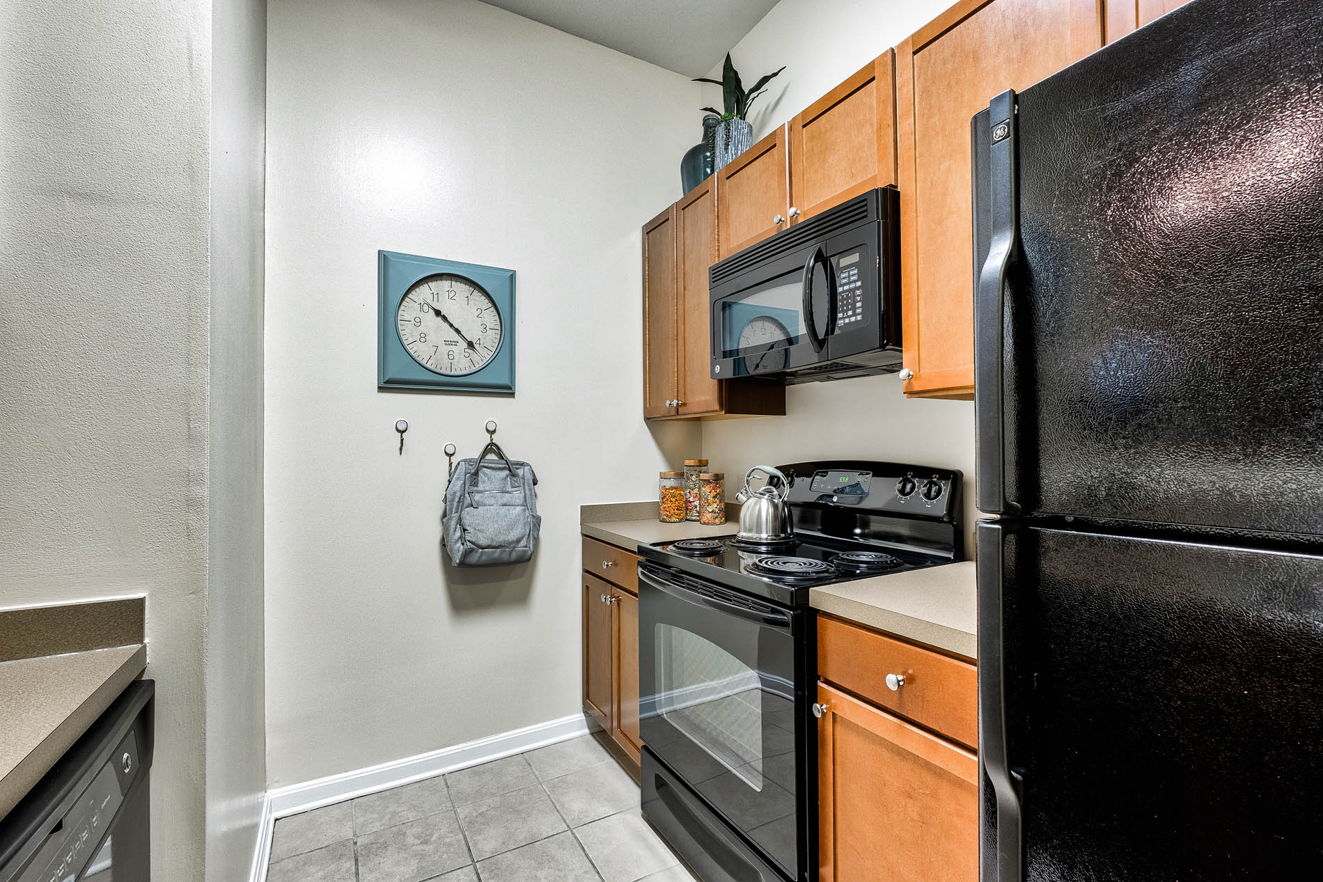 Quarters at towson town center kitchen interior