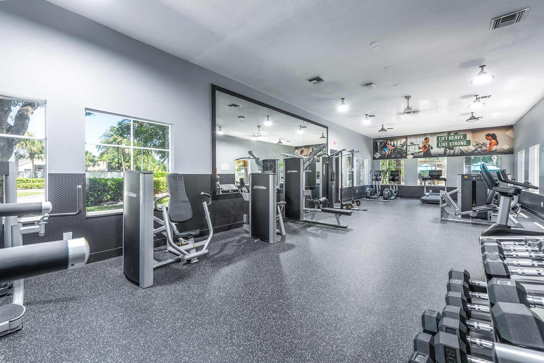 Reserve and the park at Riverbridge fitness center