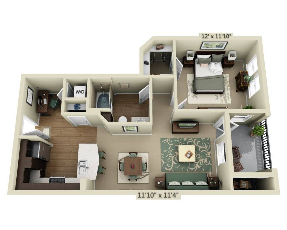 One Bedroom A1D-MMR