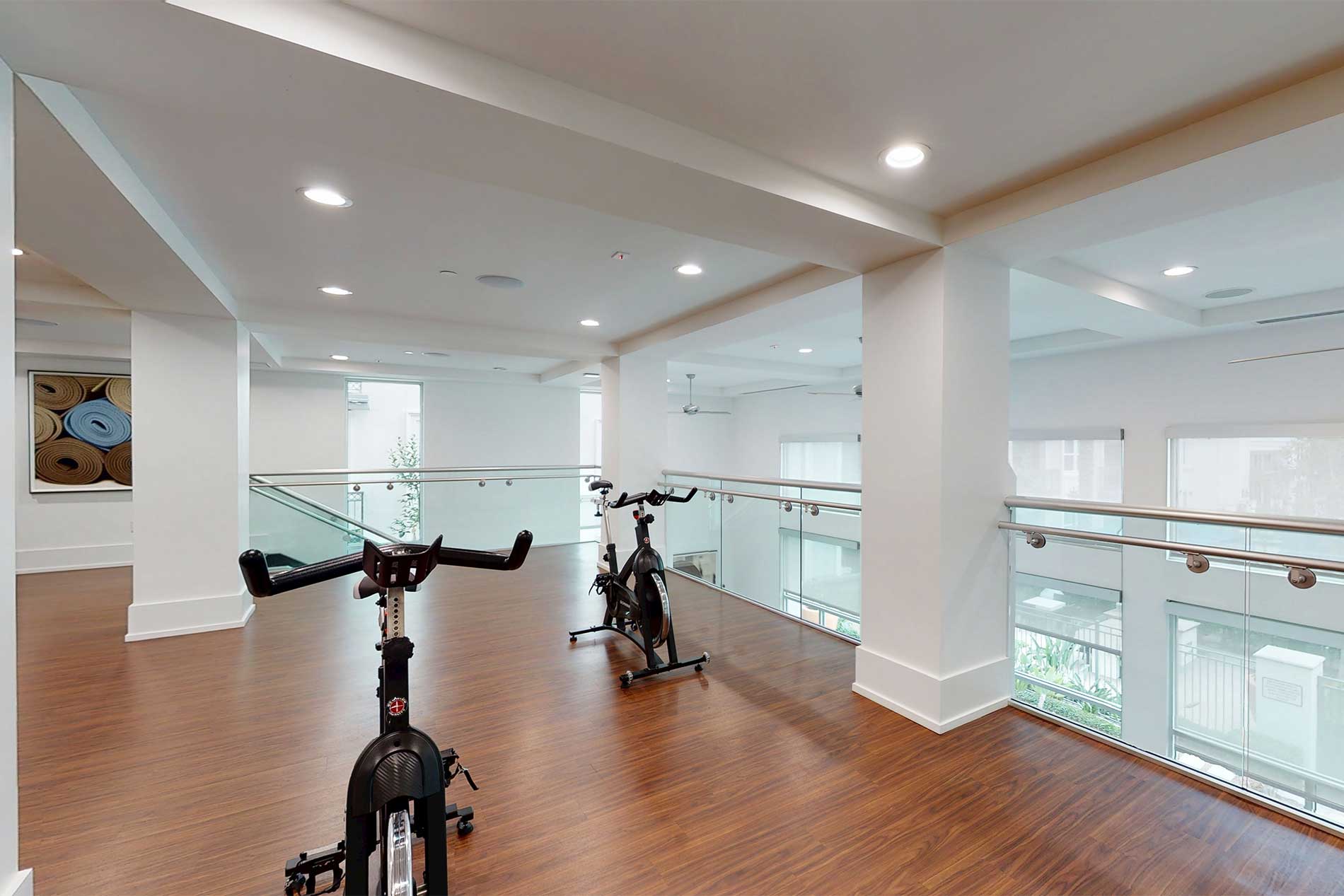Residences at Bella Terra community fitness center