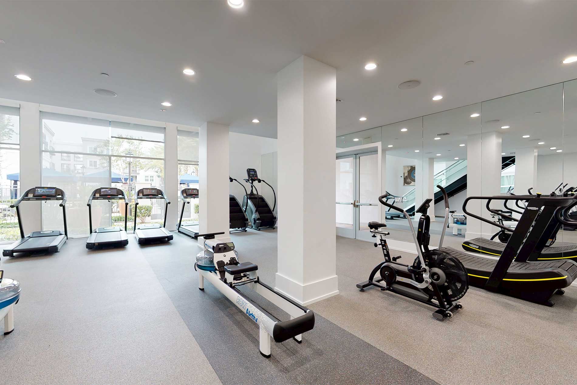 Residences at Bella Terra community fitness center