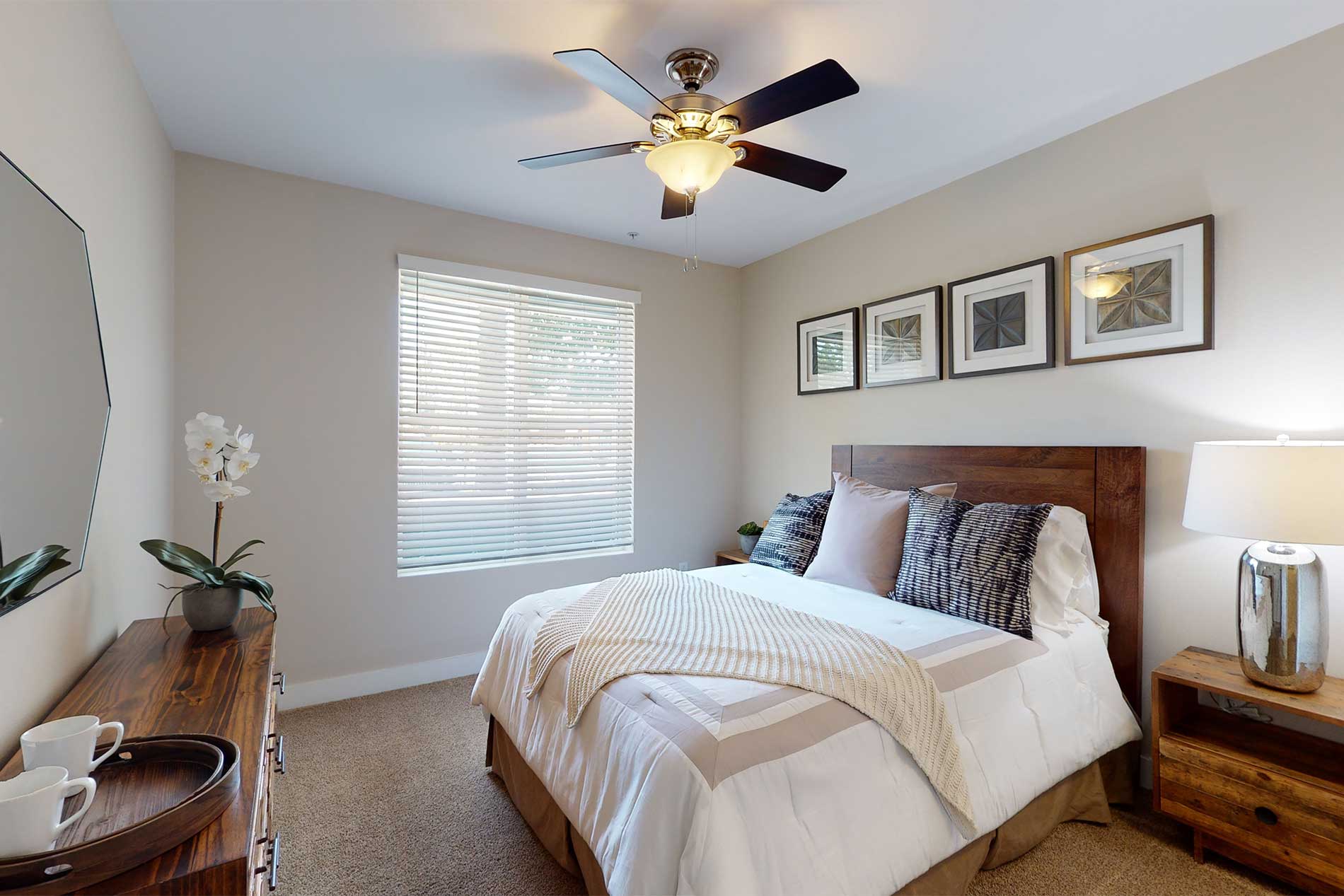 The Residences at Bella Terra apartment bedroom