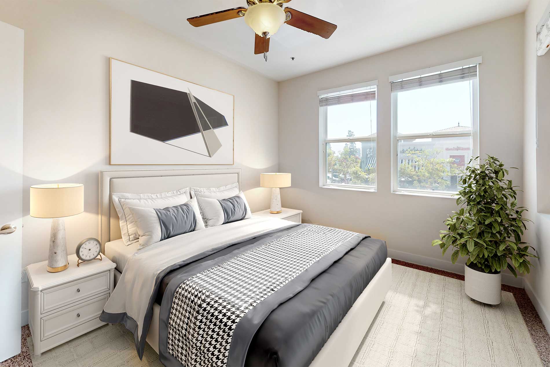 The Residences at Bella Terra apartment bedroom