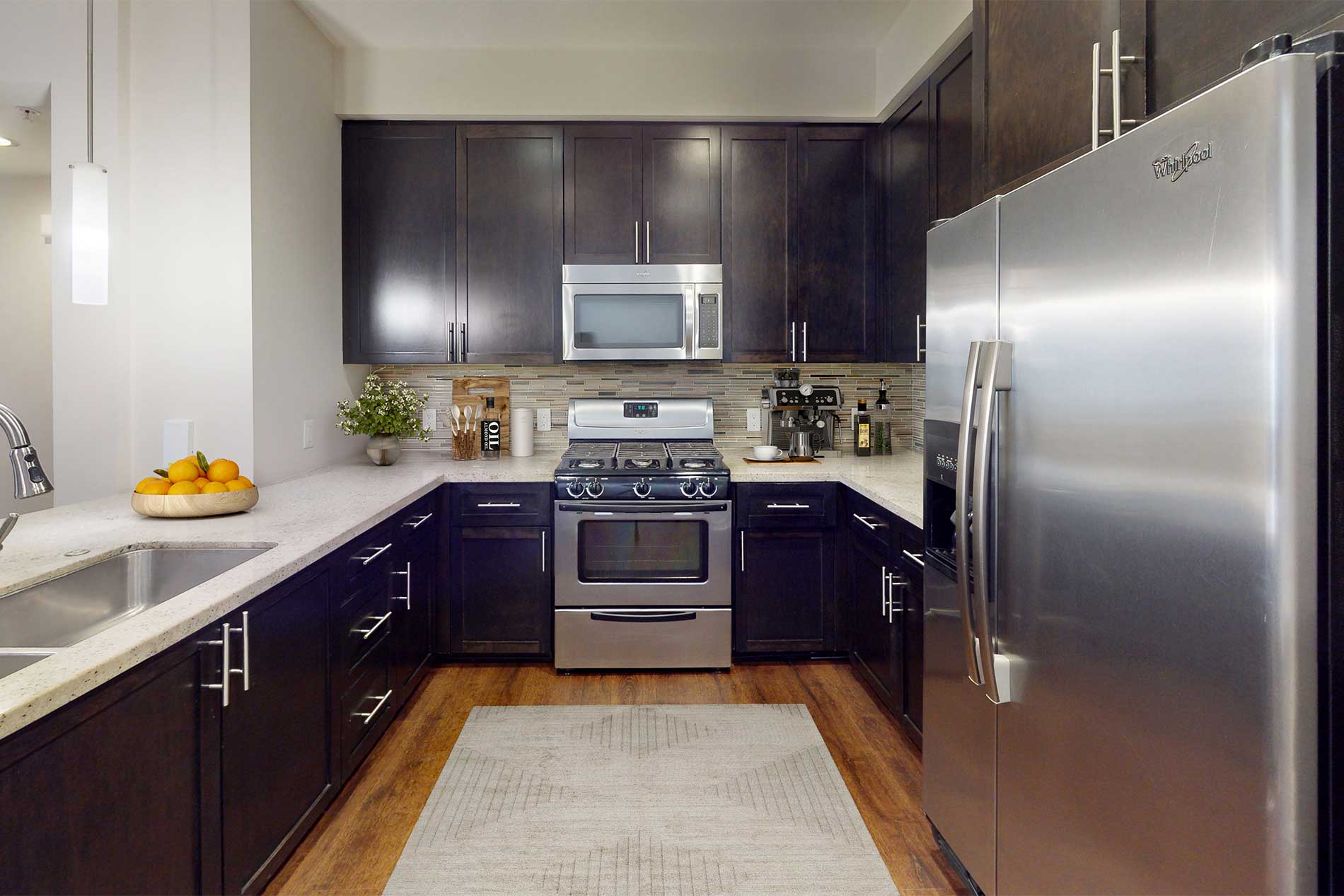 The Residences at Bella Terra apartment kitchen