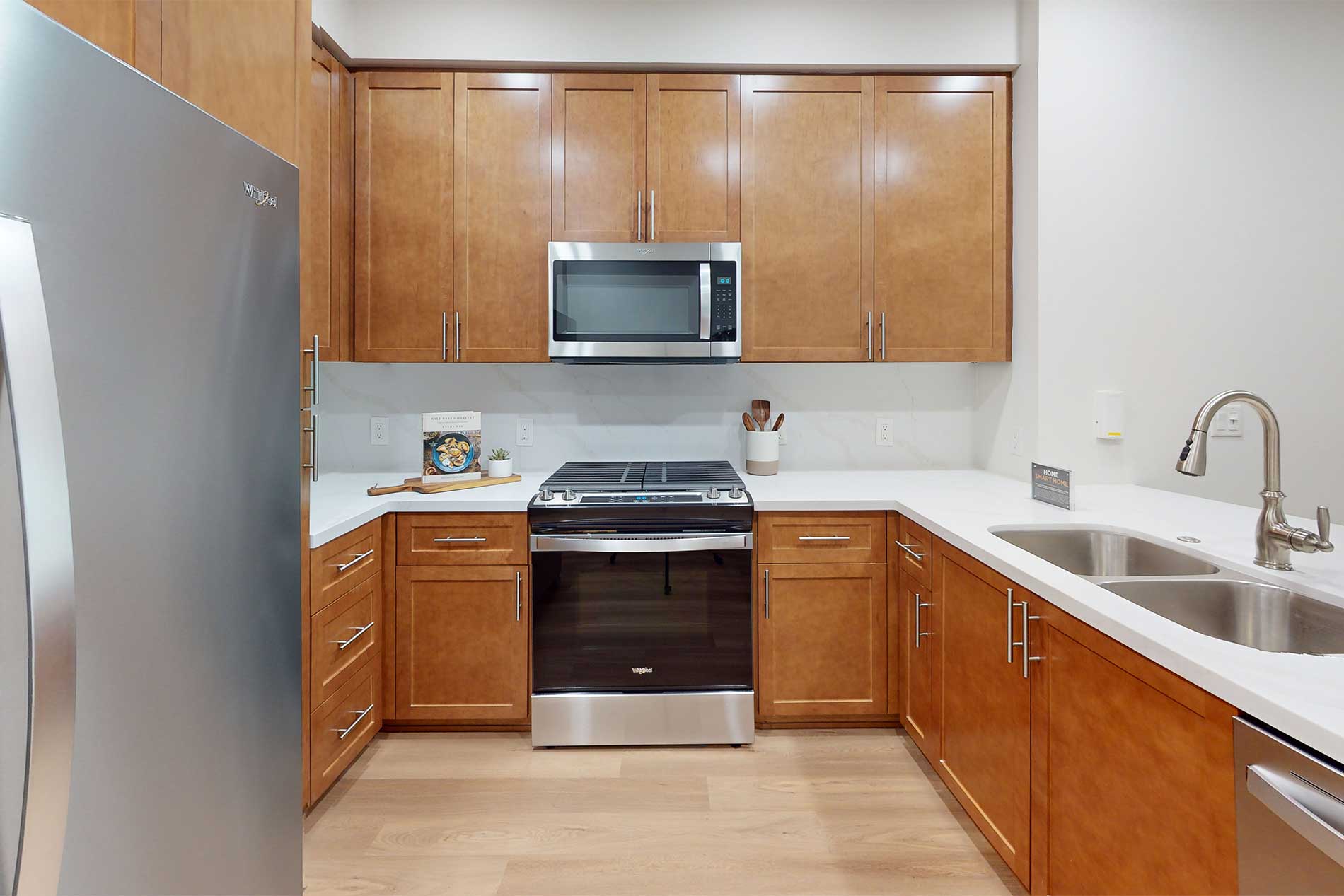 The Residences at Bella Terra apartment kitchen
