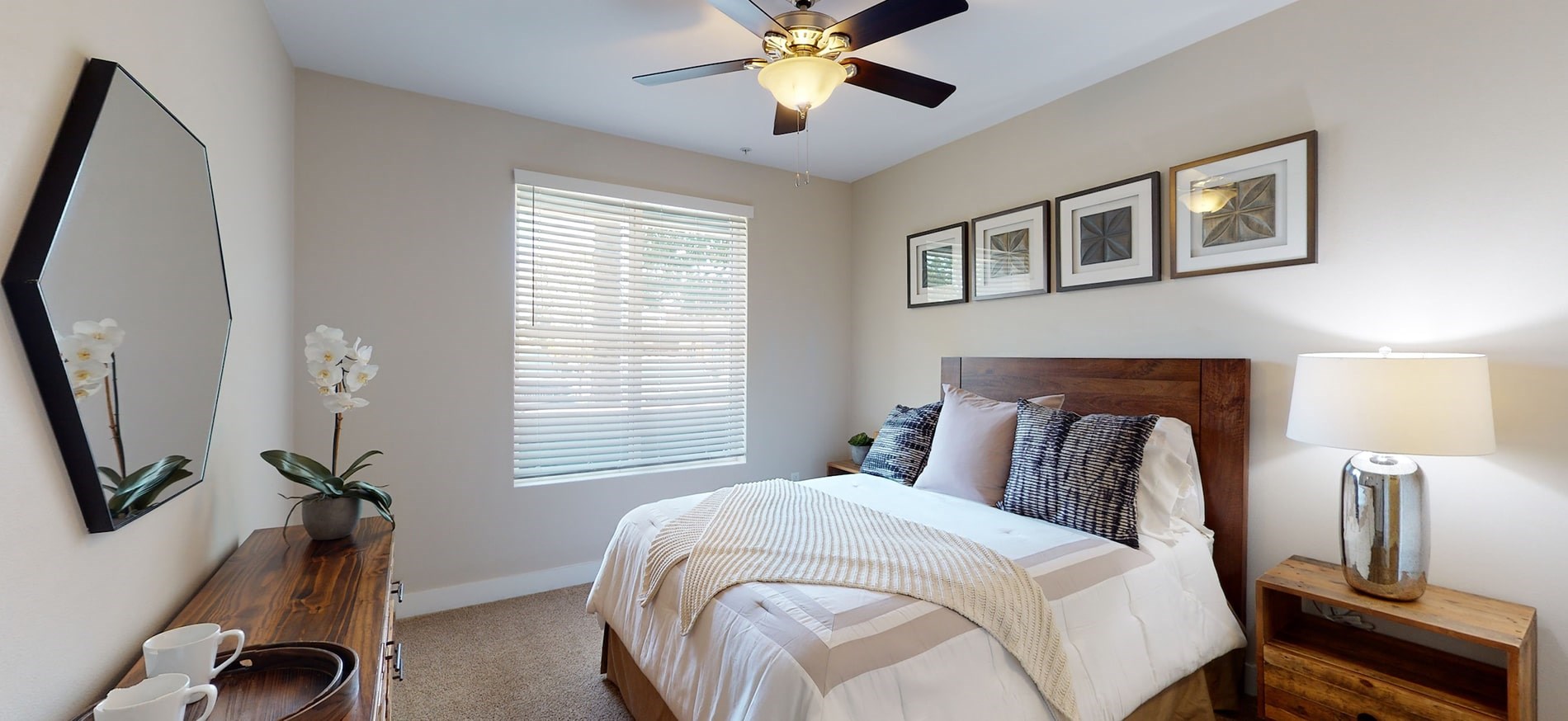 The Residences at Bella Terra apartment bedroom