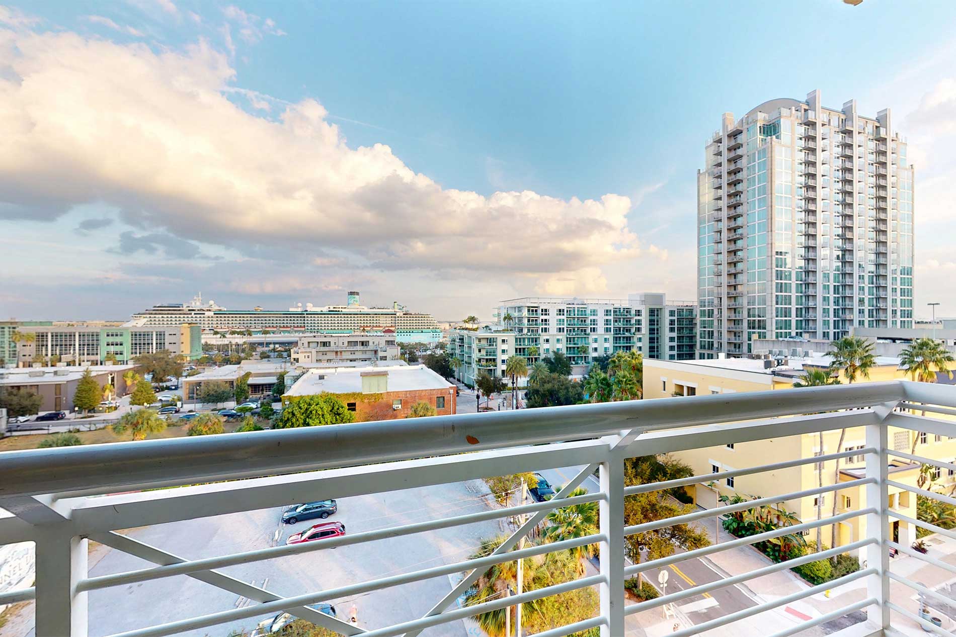 The Slade apartment view