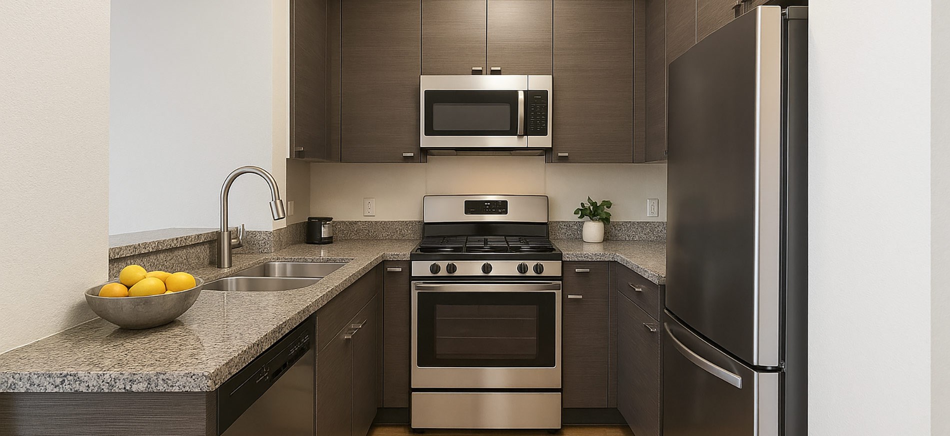 The Westerly Staged kitchen