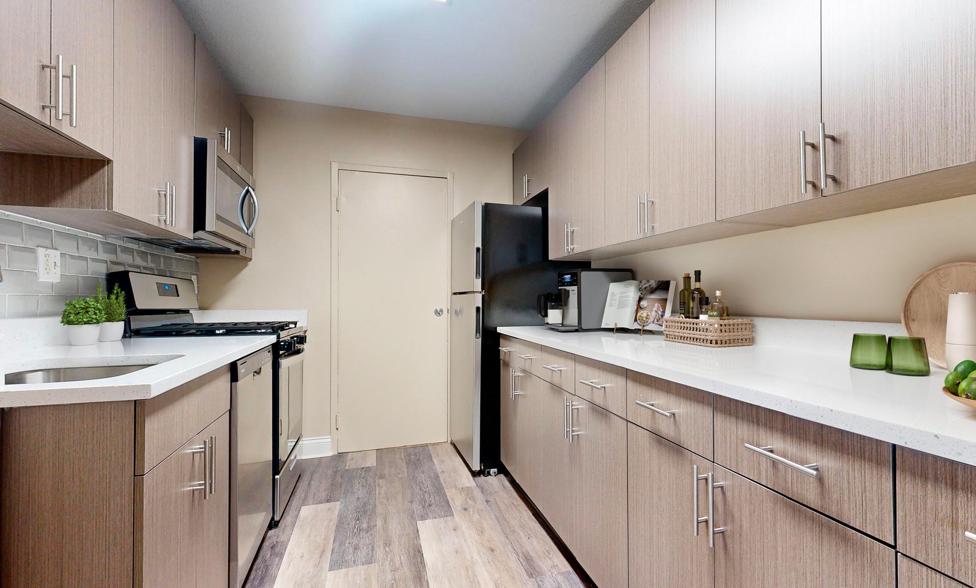 The Whitmore staged kitchen