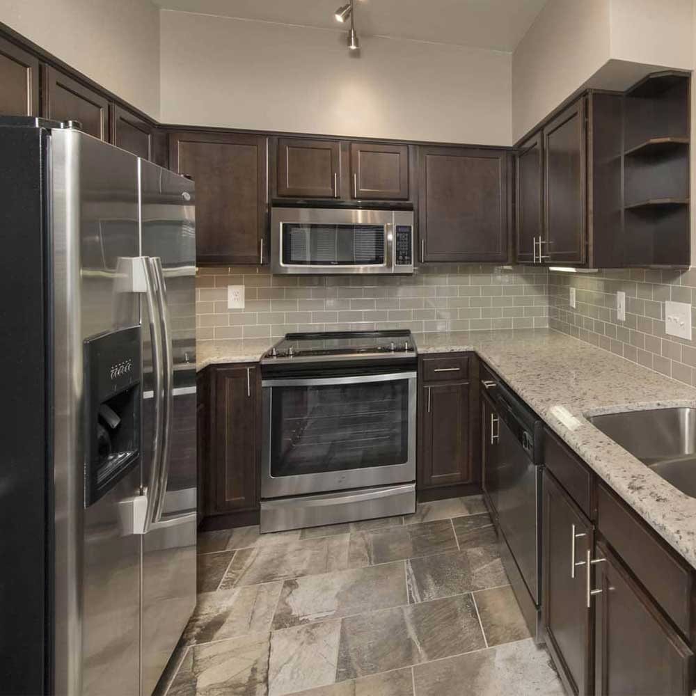 Thirty377 apartment kitchen