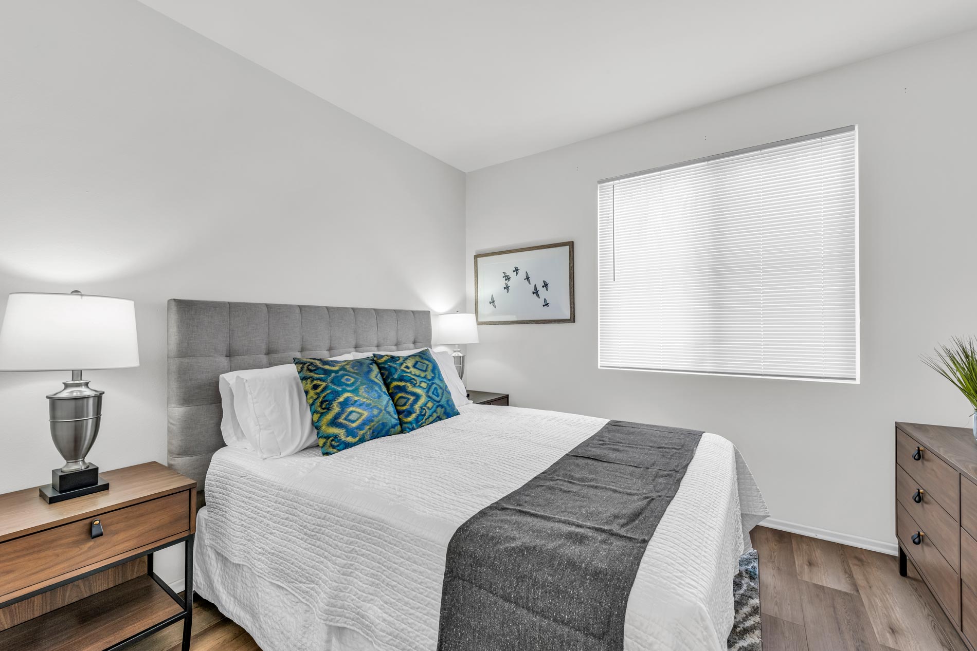 Tierra Del Rey staged bedroom