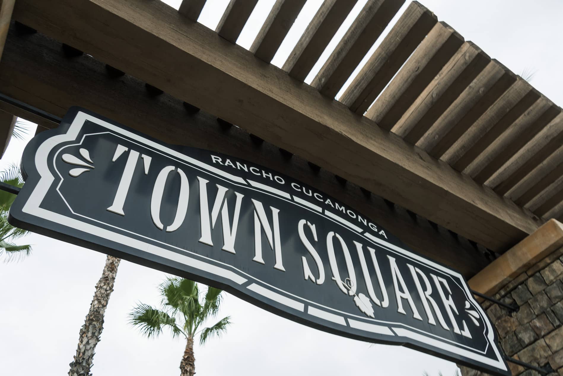 Verano at Rancho Cucamonga Town Square Sign