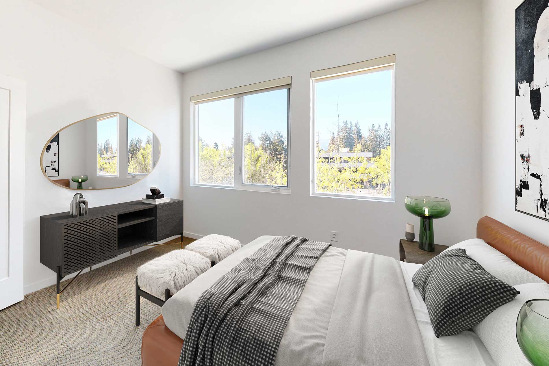 Verve apartment bedroom