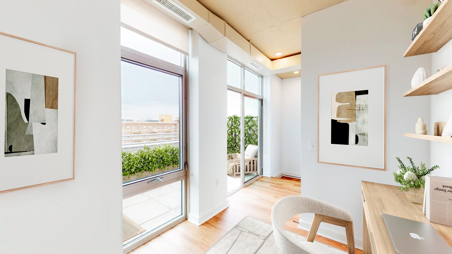 View 14 staged office