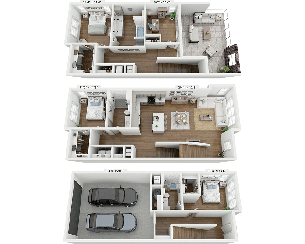 Three Bedroom C3C