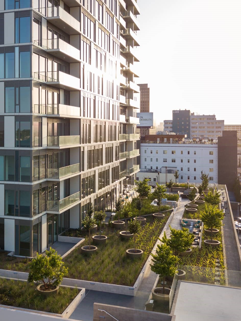 Vision on Wilshire Rooftop Views