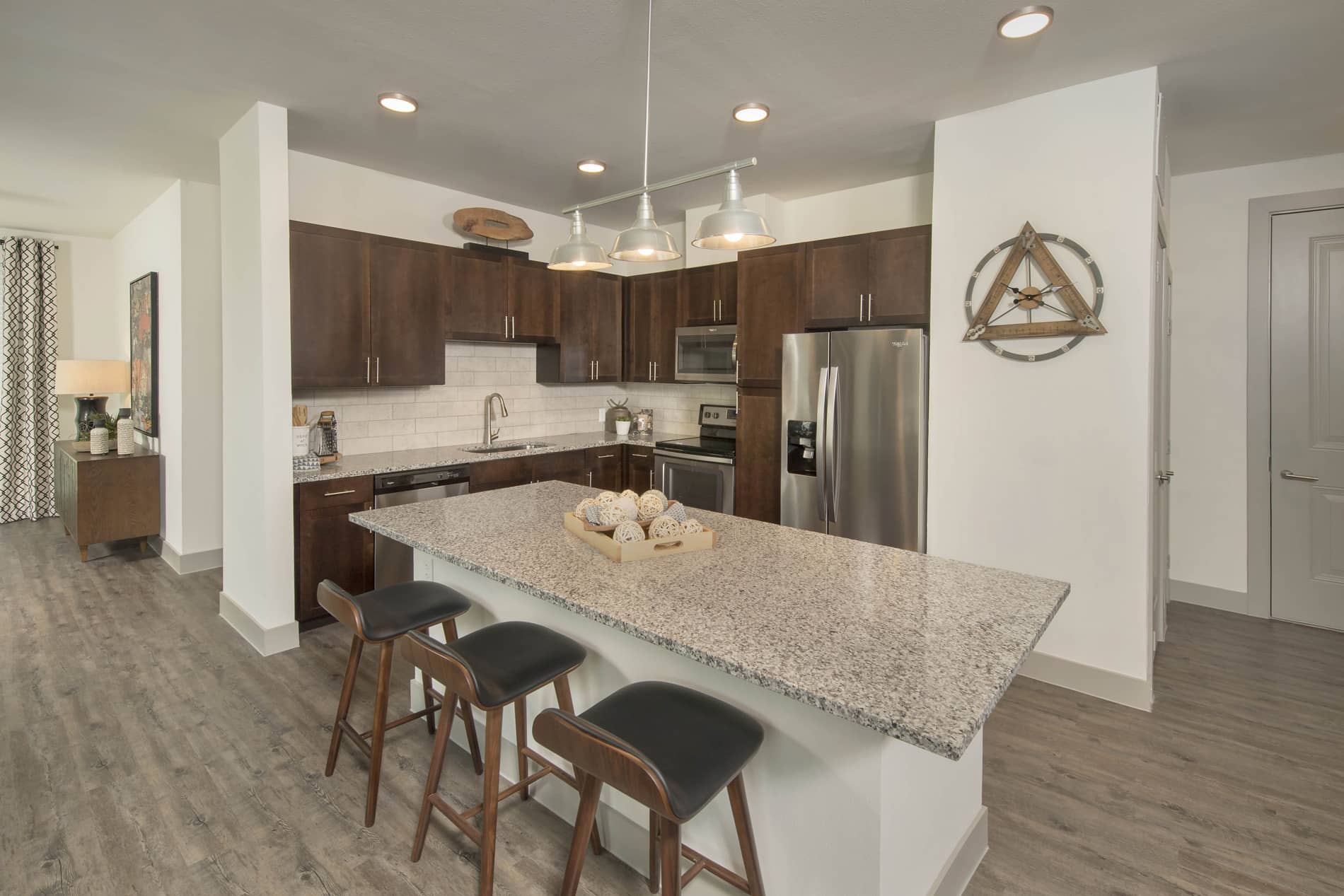 Vitruvian West Apartment Kitchen