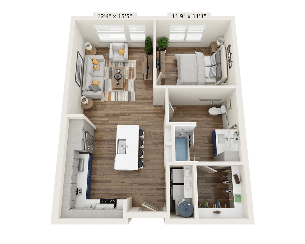 One Bedroom A1O-III