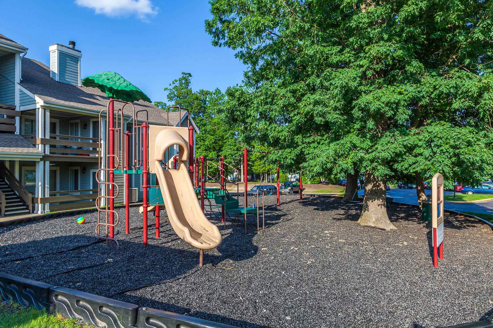 Waterside community playground