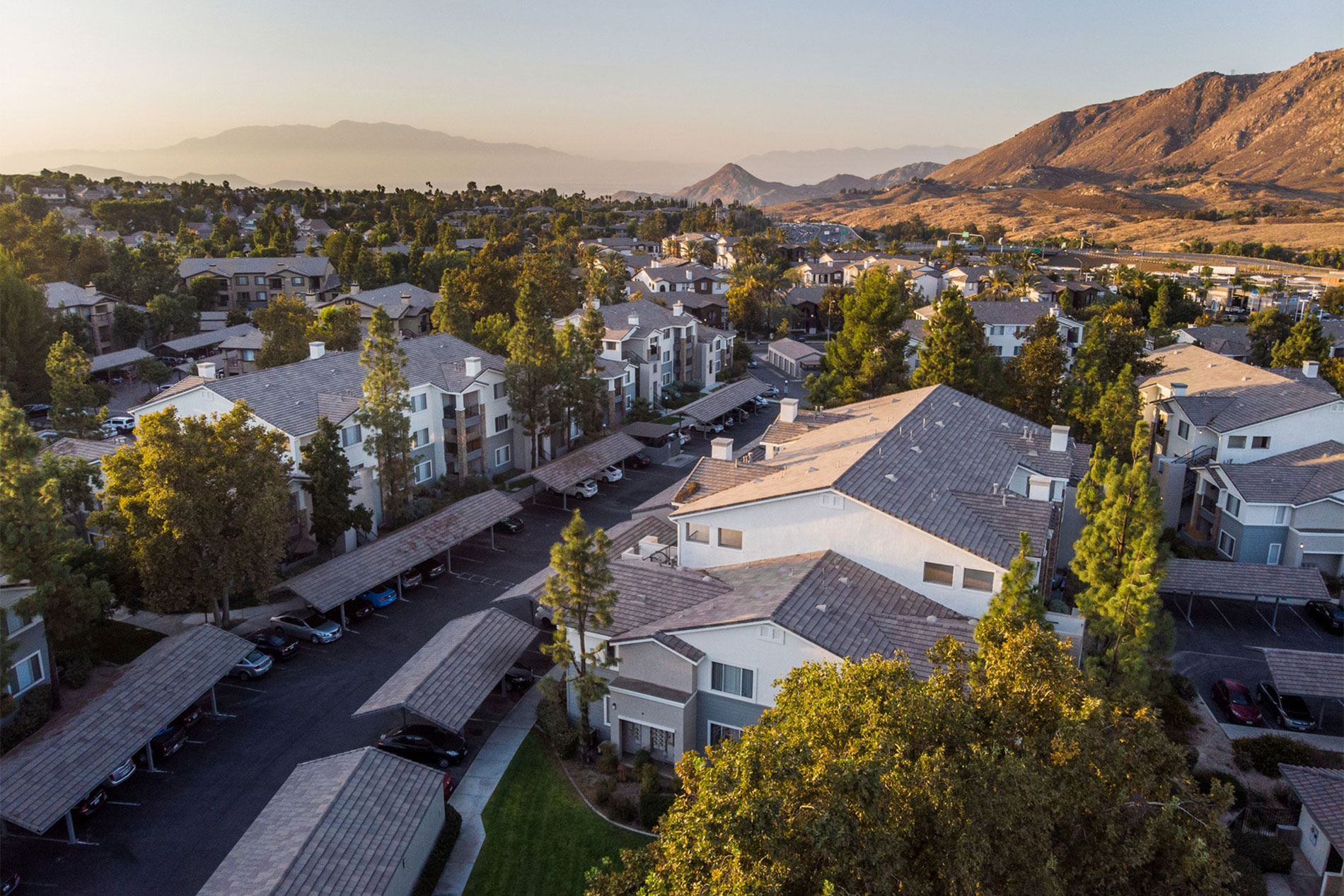 Windemere apartment community drone image